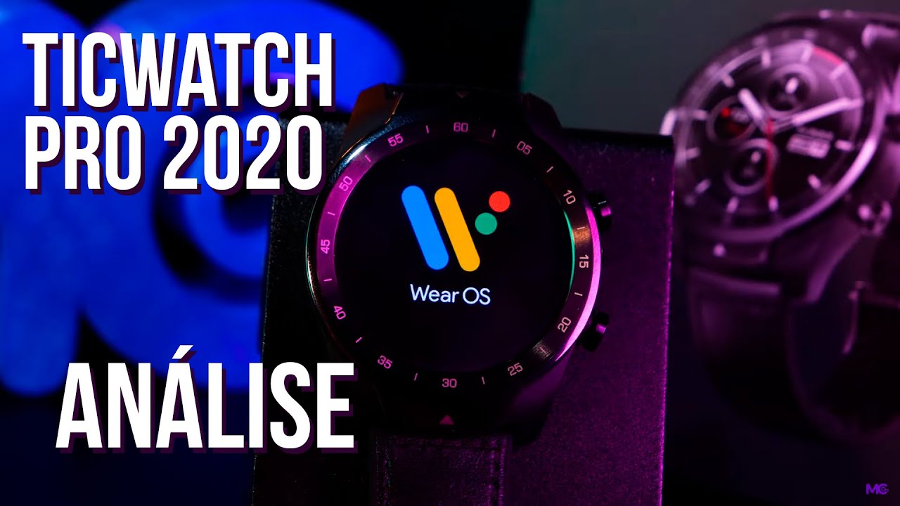 TICWATCH PRO 2020 - o relógio com DUAS TELAS e SISTEMA DA GOOGLE