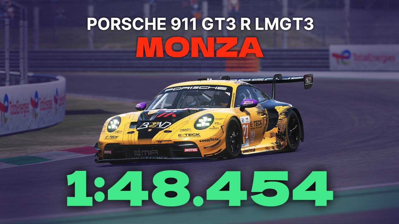 Le Mans Ultimate | Porsche 911 GT3 R LMGT3 - Monza | Hotlap