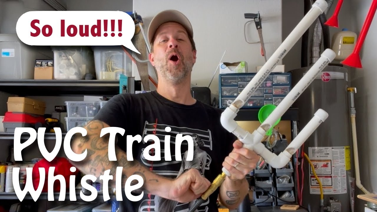 I Made a DIY Train Whistle from PVC