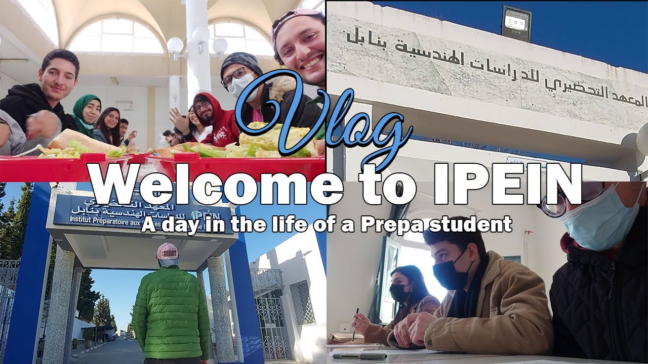 VLOG: WELCOME TO IPEIN - A Day in the Life of a Prepa Student ft. AdaKayn | يوميات طالب بريبا ⚙️ 🇹🇳🏫