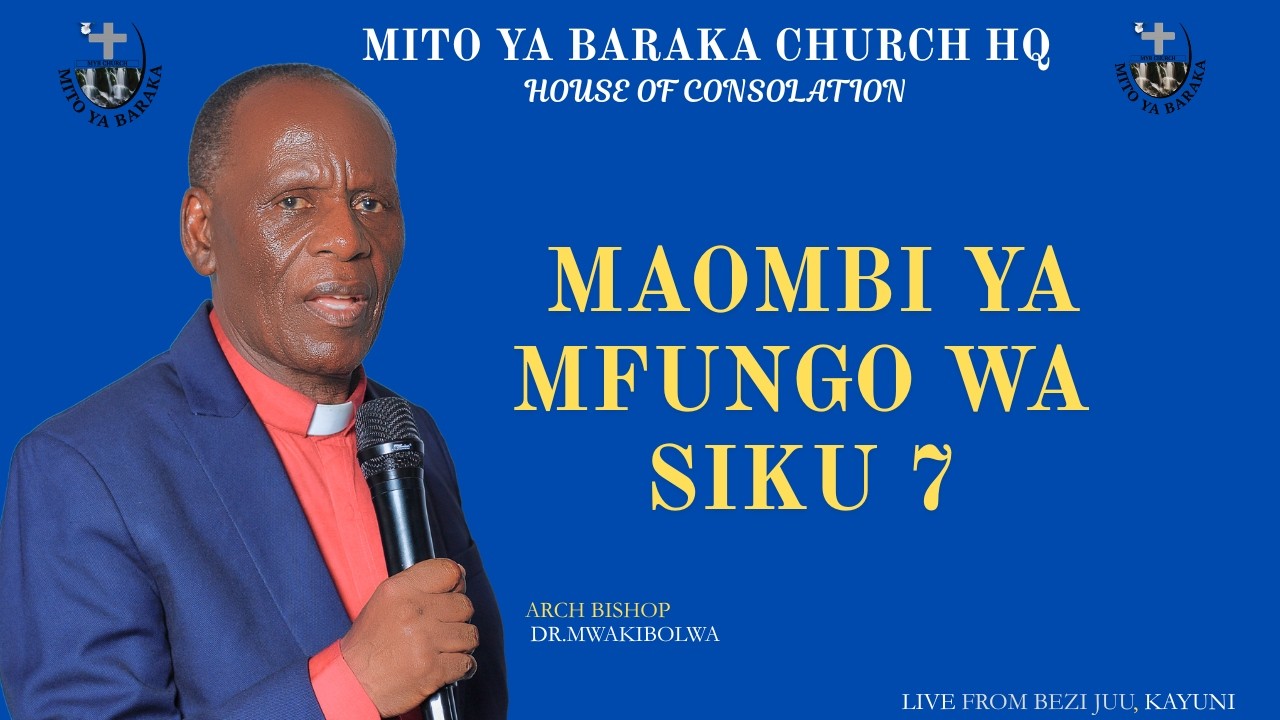 #Live - Maombi Ya Mfungo Wa  Siku 7, Siku Ya 1 | Jumatatu Tarehe 23/02/2026 | Mito Ya Baraka Church