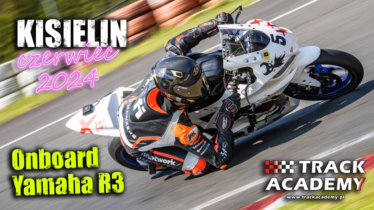 Yamaha R3 - szybki onboard na torze WallRaV Stary Kisielin (czerwiec 2024)