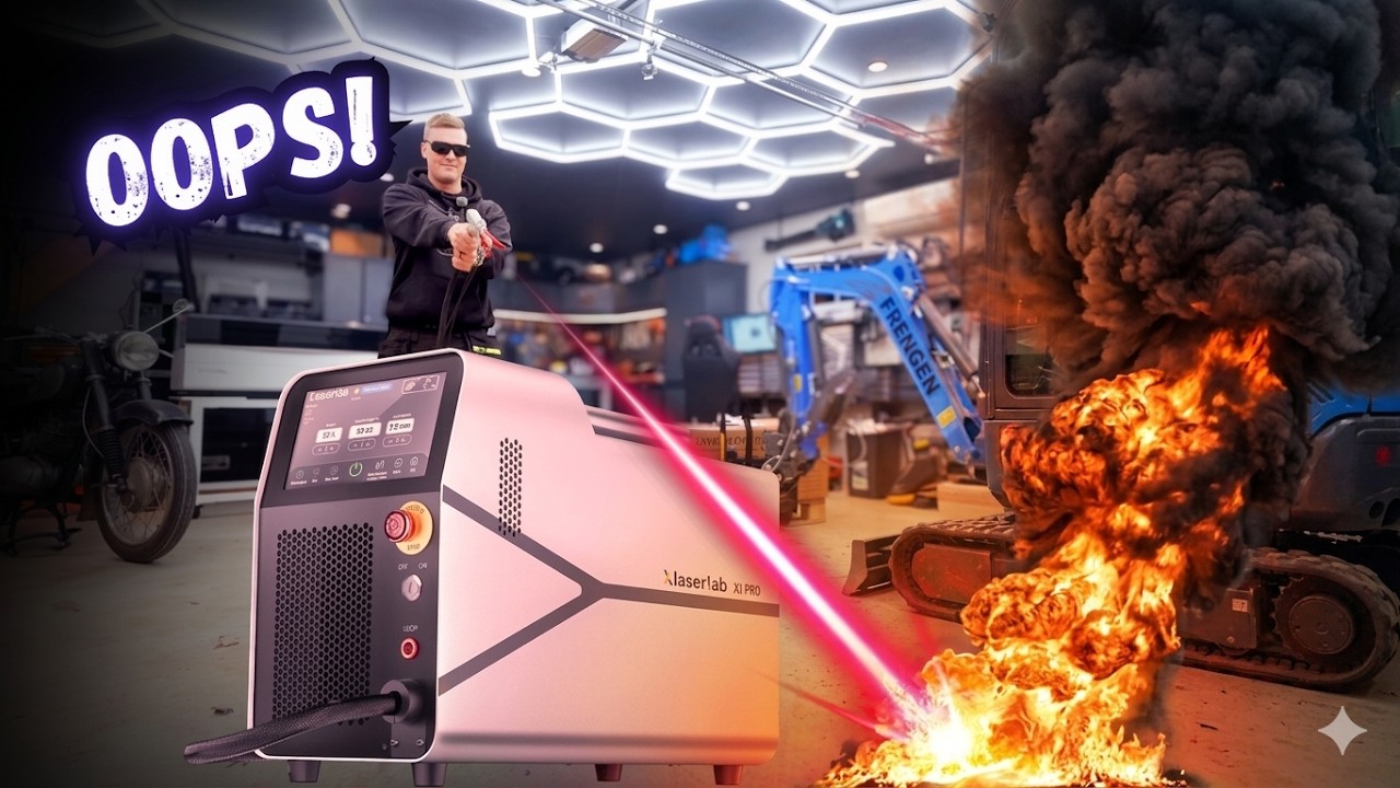 Создание идеальной сварочной тележки! Лазерная сварка, резка и 3D-печать! Сделай сам!