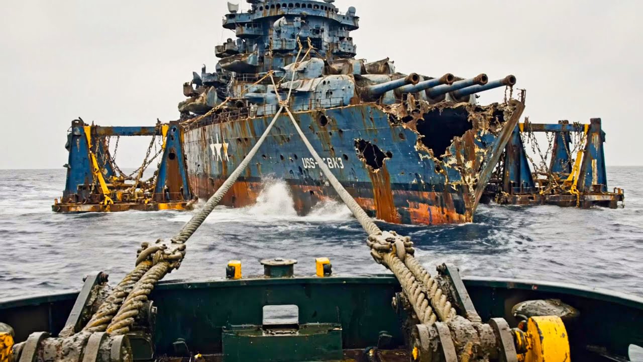Forgotten Since World War II — USS Iowa (BB-61) The American Battleship Giant 1943