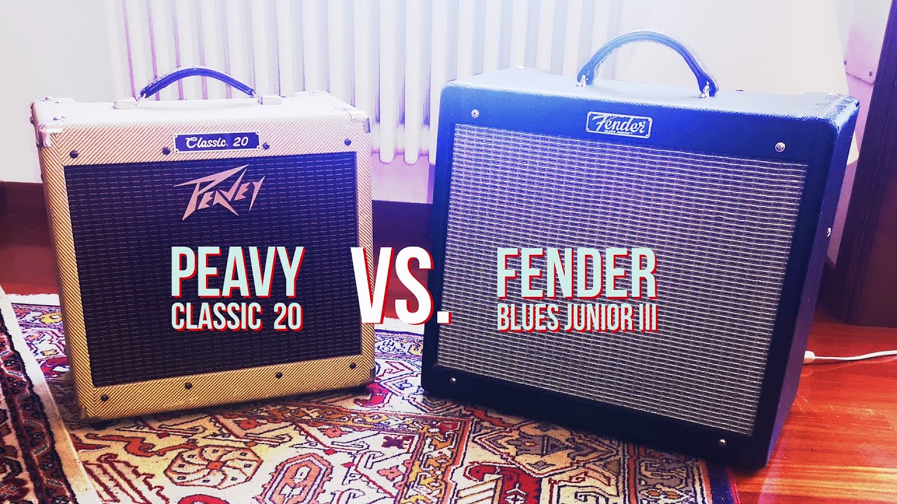 Ampli Per Armonica: Fender vs. Peavey. Blues Junior vs Classic 20
