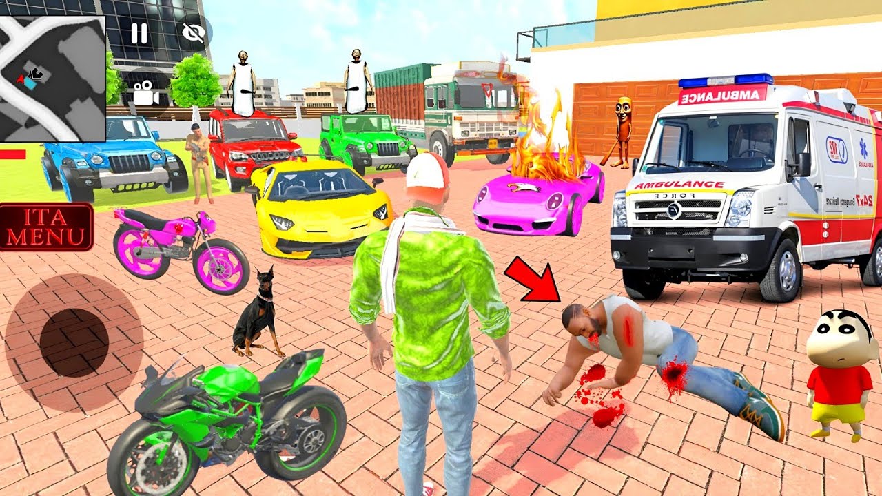 🤩 Purchase Modified Ambulance For Help Franklin 💥🤑 Indian Theft Auto 💥🦁 Indian Bikes Driving 3d Game