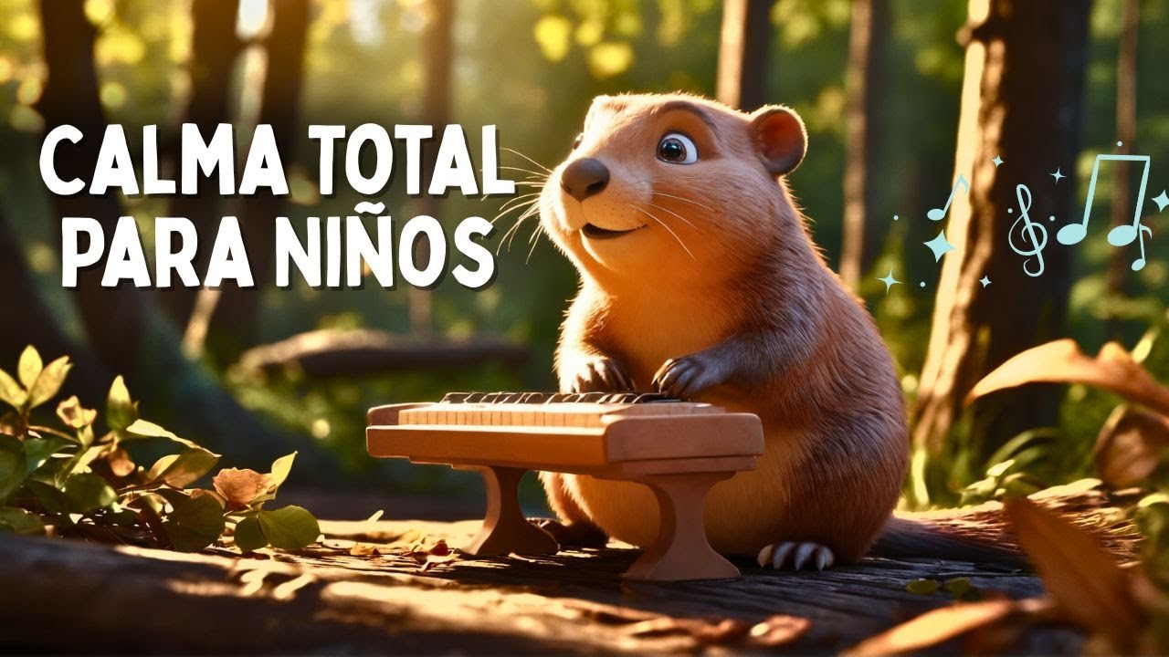 Musicoterapia Para la Calma Emocional TDAH o AUTISMO | Melodías Suaves Para Relajar y Calmar 🤍✨