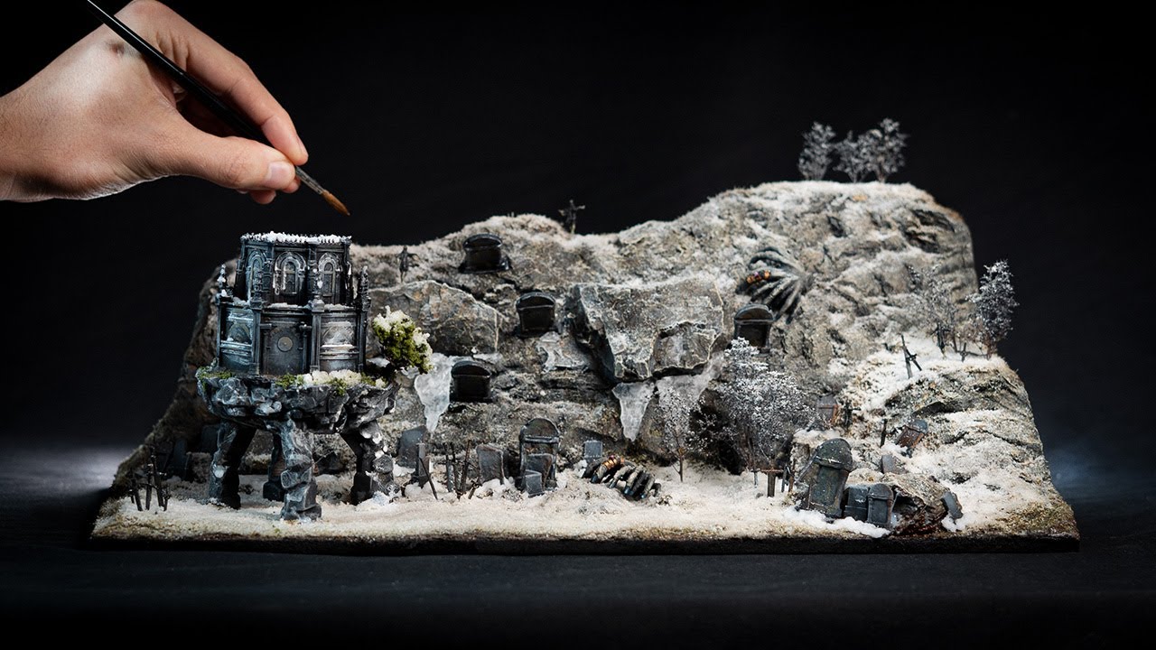 I Made The Mountaintop of the Giants ft. Miniature Hobbyist | Elden Ring