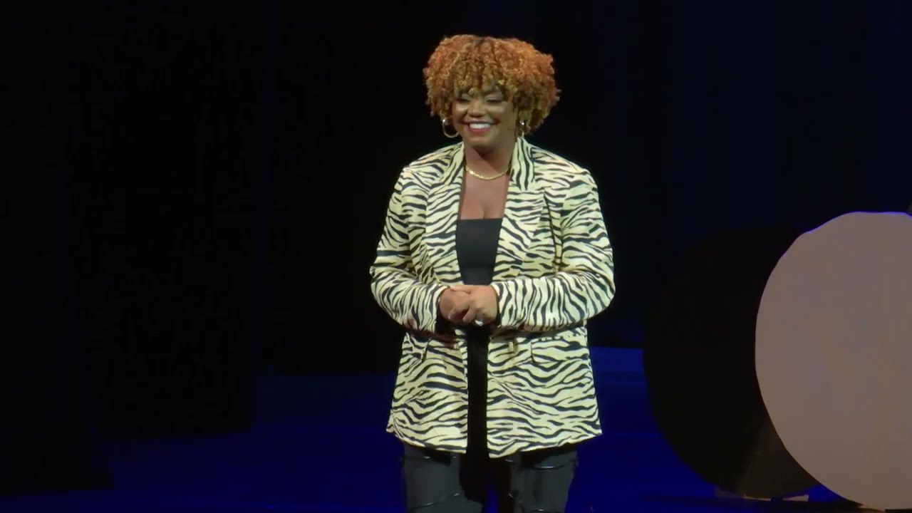 Inhaling Anti-Blackness, Exhaling Liberation  | Kisha Porcher | TEDxUniversityofDelaware