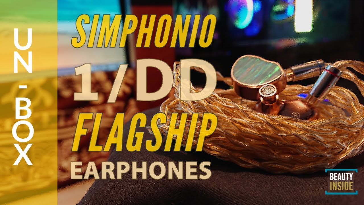 Simphonio VR1 (14.3mm DD) Flagship earphones