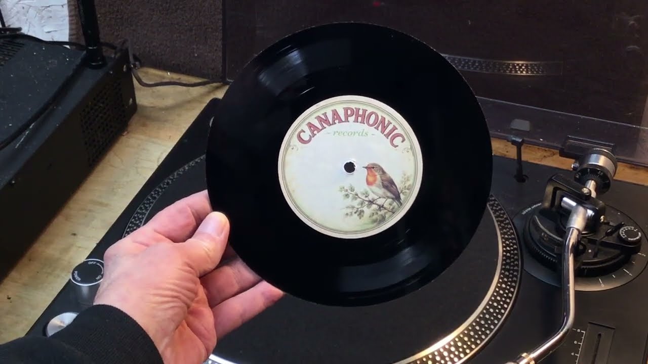 CANAPHONIC RECORDS IS BORN / PRESTO 6N RECORD LATHE / 7