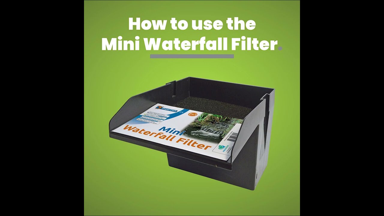 SuperFish | How to use the SuperFish Mini Waterfall