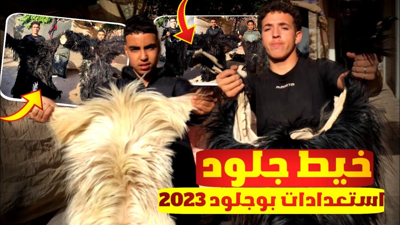 استعدادات بوجلود 2023.   خيط جلود 🤯