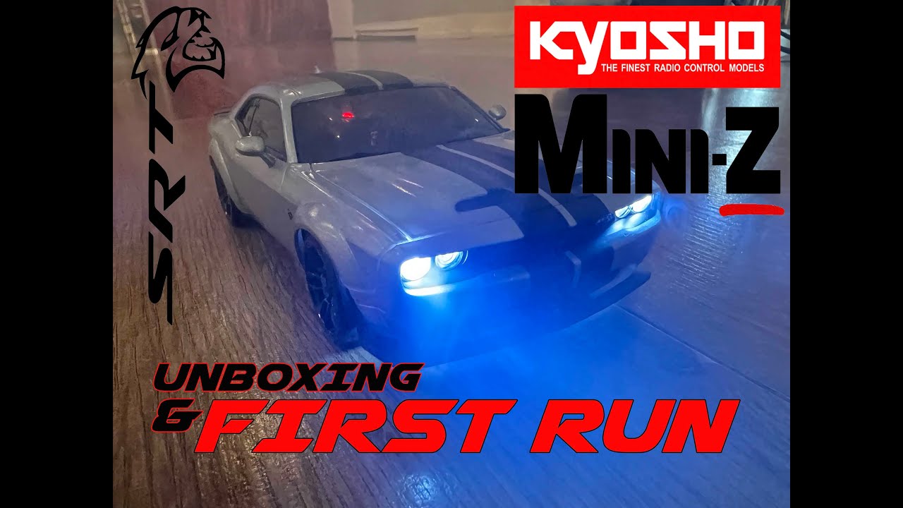 KYOSHO MINI Z HELLCAT — РАСПАКОВКА И ПЕРВЫЙ ЗАПУСК