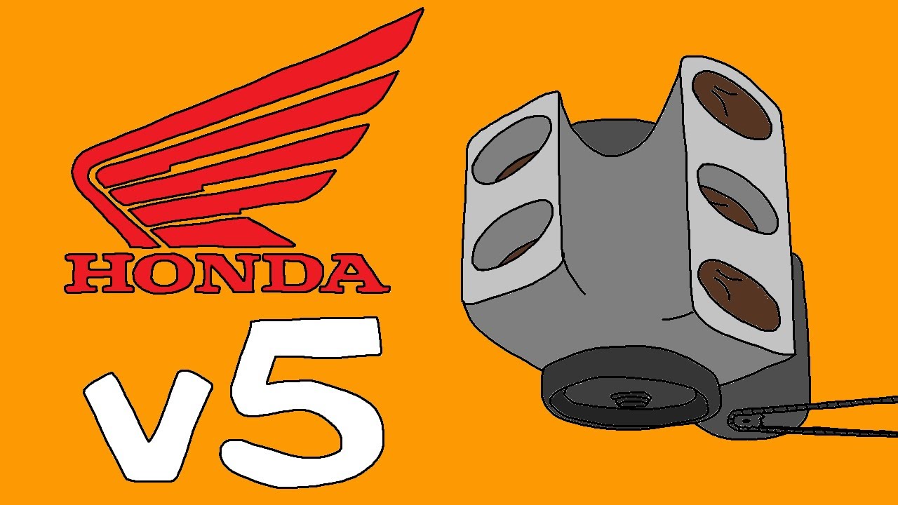 V5 Engine Simulation (Honda RC211V)
