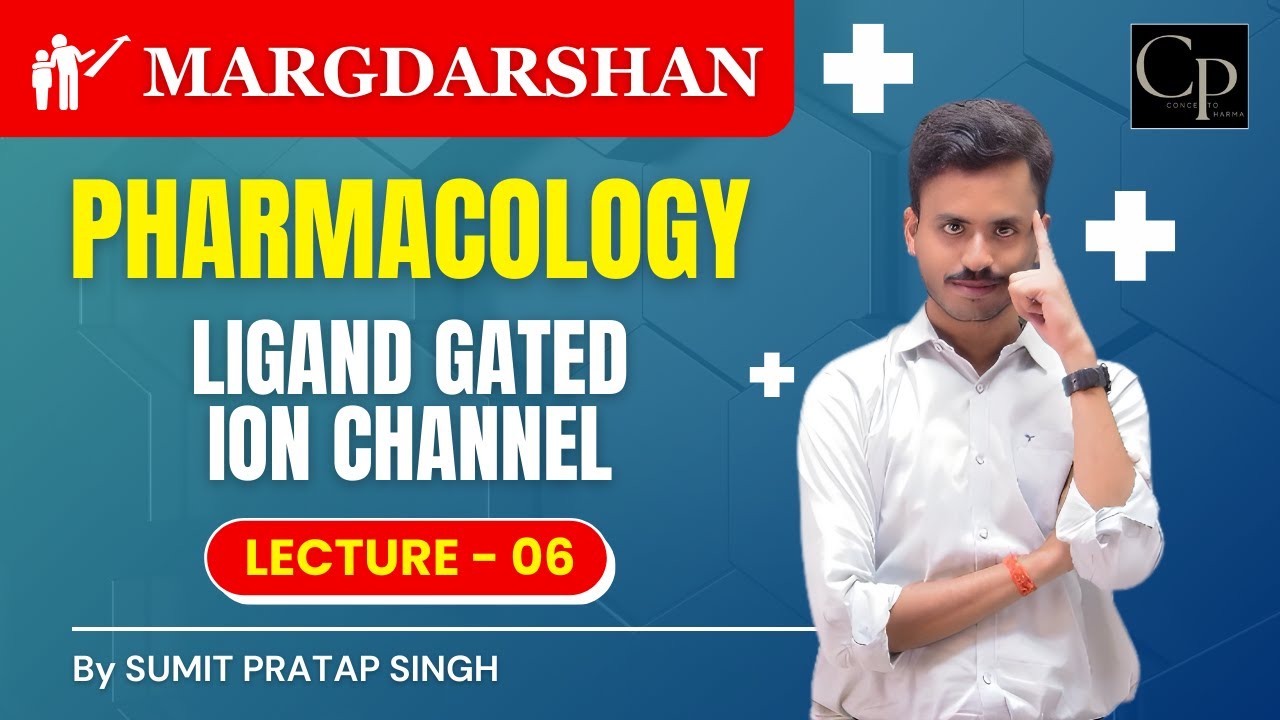 🔥 Ligand Gated Ion Channel Explained in Easy Language | Pharmacology | B.Pharm & D.Pharm Margdarshan