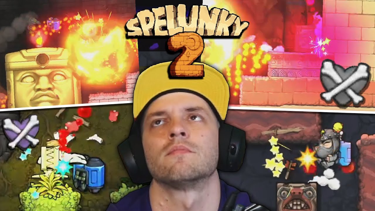 31 Minutes of GrandPooBear Dying in Spelunky 2
