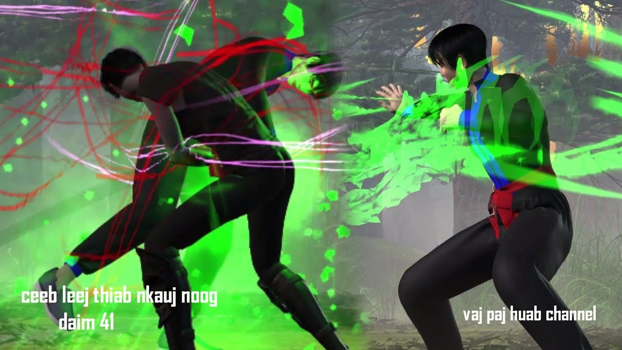 ceeb leej thiab nkauj noog daim 41, hmong movie 3d