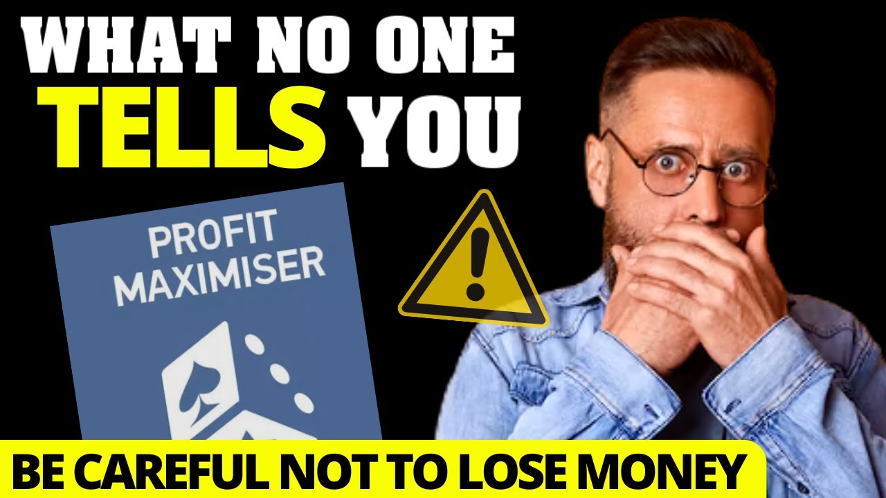 Profit Maximiser - PROFIT MAXIMISER REVIEW (BE CAREFUL)Profit Maximiser Reviews - ProfitMaximiser