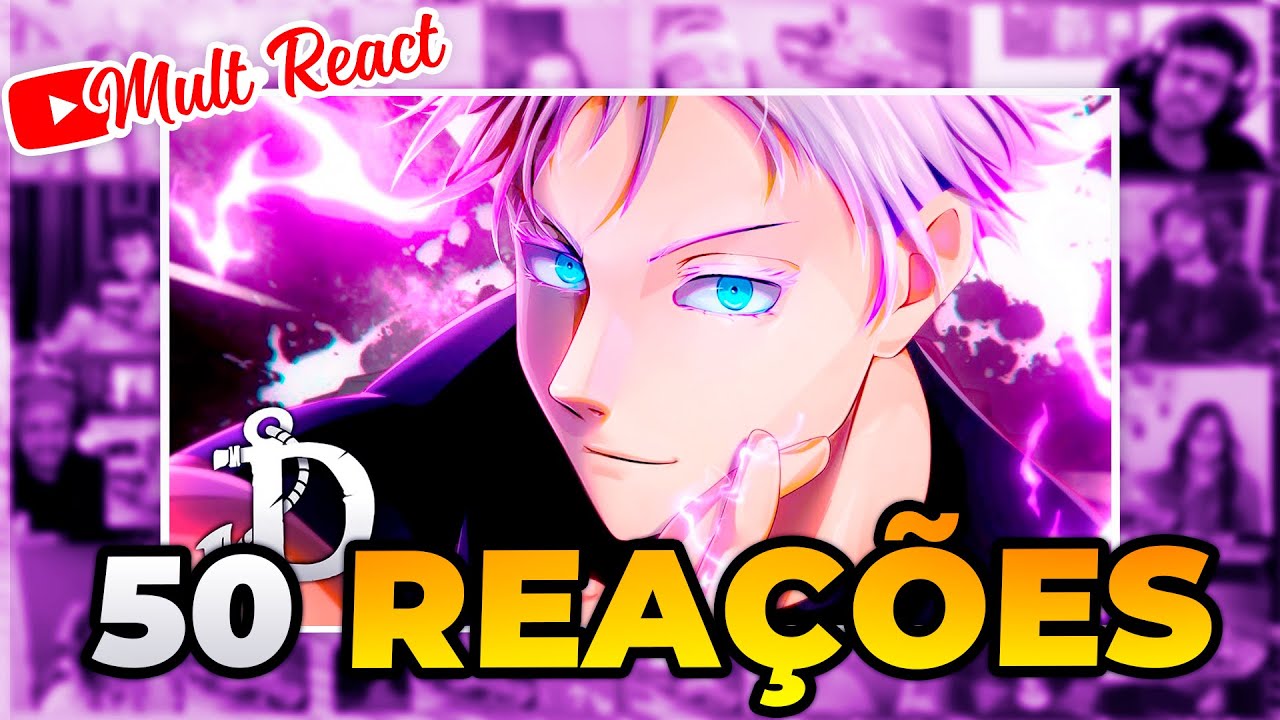 Mult React - O Infinito (Satoru Gojo) | Daarui - Animes Mult 🇧🇷