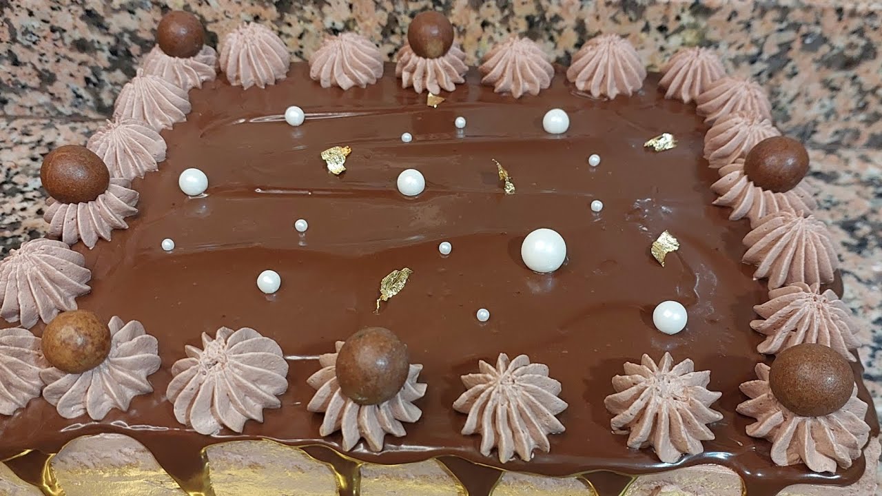 طرطة الشكلاطة لي دايما كايطلبوها مني كاتجي خطيرة بأسهل الطرق والمكونات 