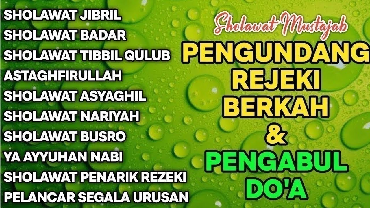 KUMPULAN SHOLAWAT MAGNET REJEKI | SHOLAWAT JIBRIL, SOLAWAT BUSYRO | SHOLAWAT VIRAL TERBARU 2026