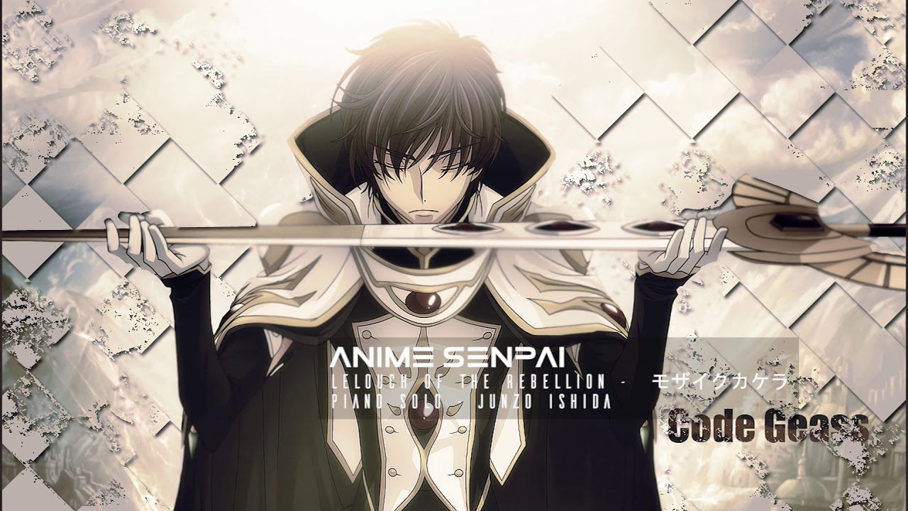 CODE GEASS Lelouch of the Rebellion ||  モザイクカケラ - Piano Solo - Junzo Ishida