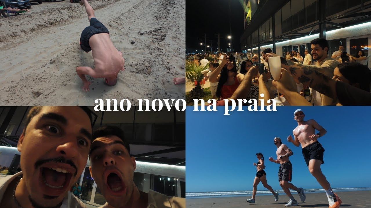 virada de ano com amigos, corrida e risadas | vlog