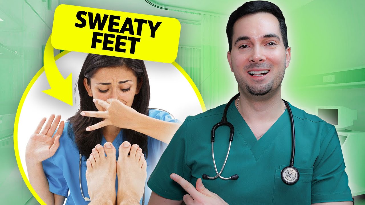 How to get rid of sweaty and smelly feet fast