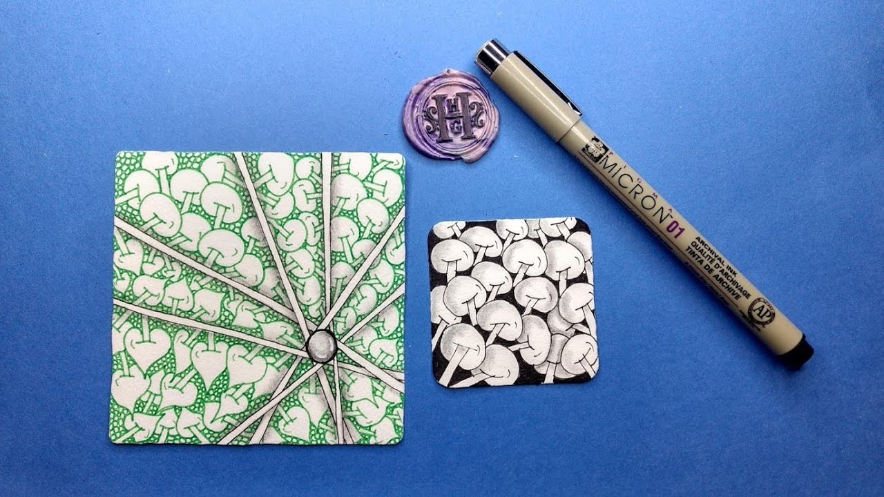 Pokeroot | Zentangle® Quickie