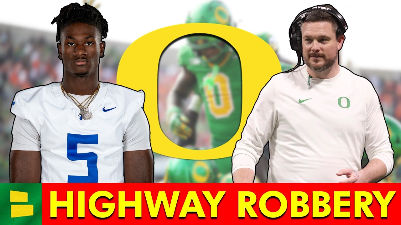 Oregon Ducks Football Pulled Off HIGHWAY ROBBERY With This Move!