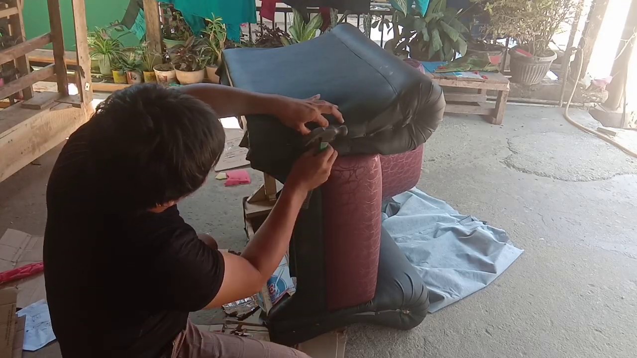 Cara Servis Dan Mengganti Kain Sofa Sendiri