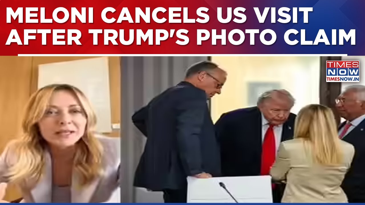 Italian PM Giorgia Meloni Hits Back At Trump, Says Neither She Nor Italy Ever Begged For A Photo
