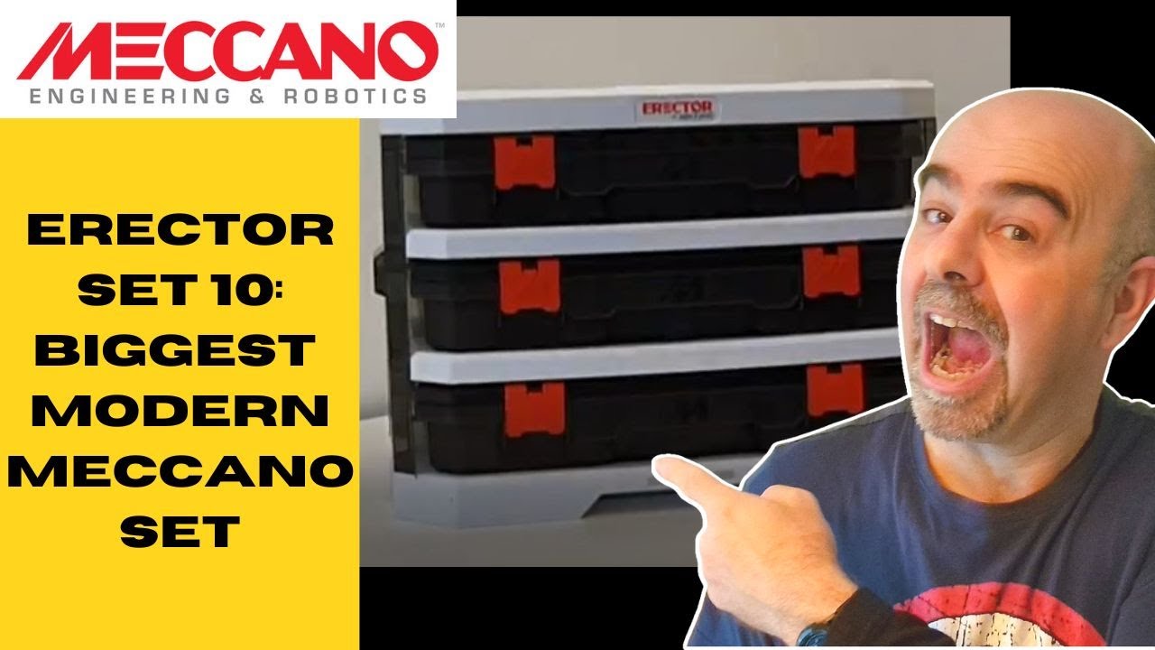 Unboxing the Meccano Erector Set 10 - what's in it?