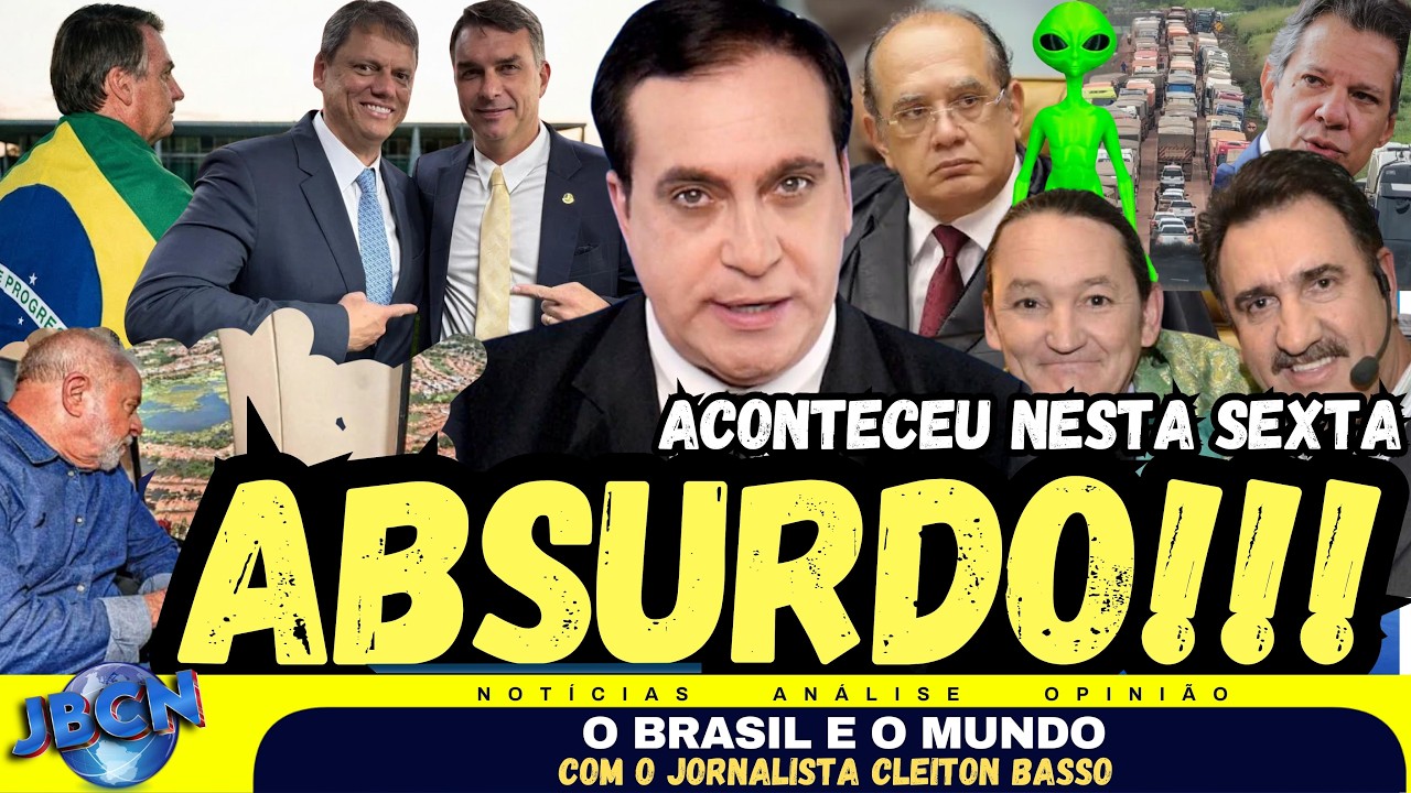 ABSURDO! Gilmar blinda Toffoli: anulou quebra de sigilo do ministro! Tarcísio unido a Flávio