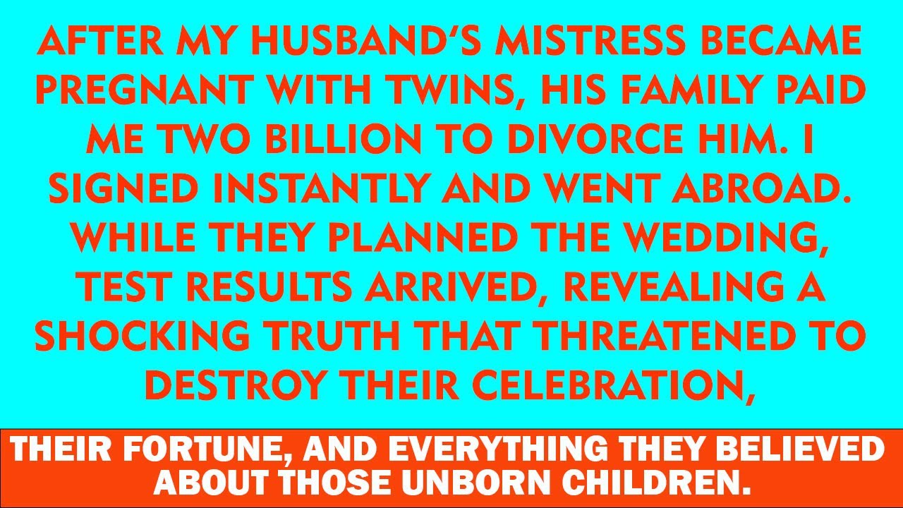Paid $500k to Disappear and Sign the Divorce—Then I Discovered I Was Pregnant