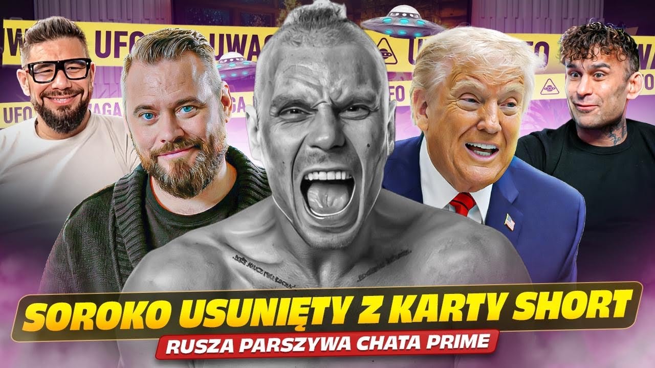 SOROKO NOKAUTUJE JÓWKO, PRIME SHORT, PARSZYWA CHATA (TRUMP, STANOWSKI, BOXDEL, CAMERABOY, FAME MMA)