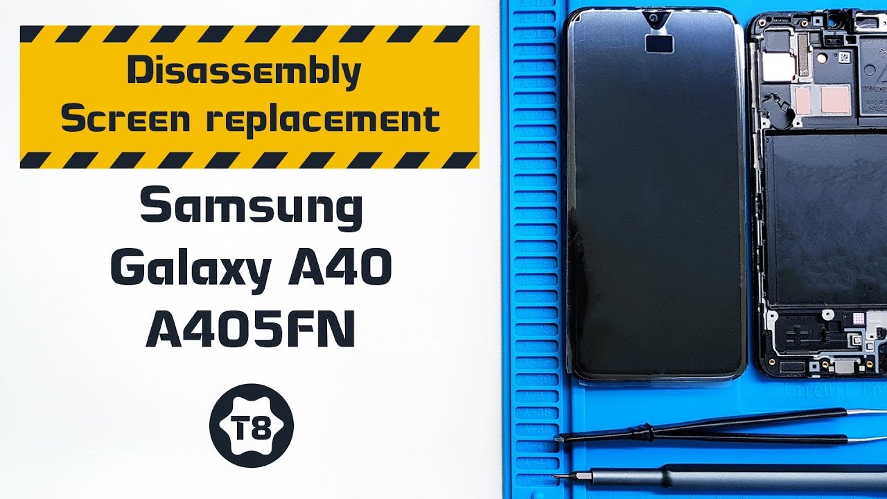 Samsung Galaxy A40 (A405FN) Screen replacement & disassembly