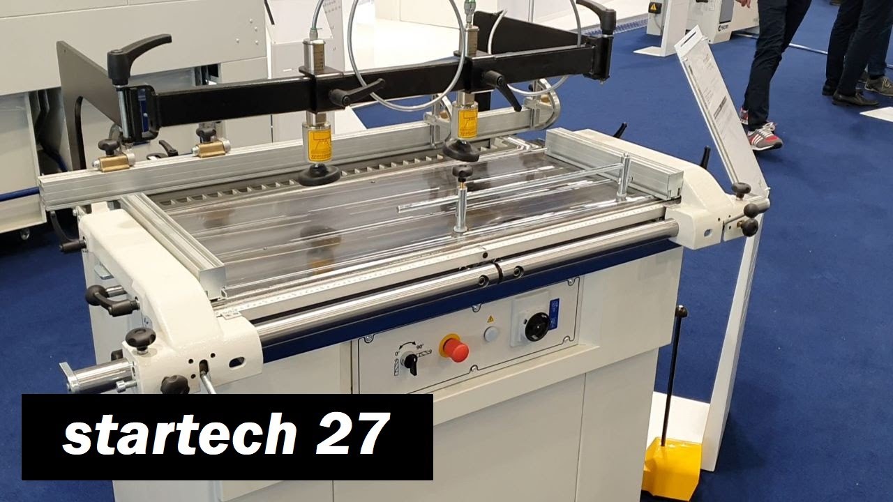 Сверлильно-присадочный станок Startech 27 (Semi-automatic boring machines)