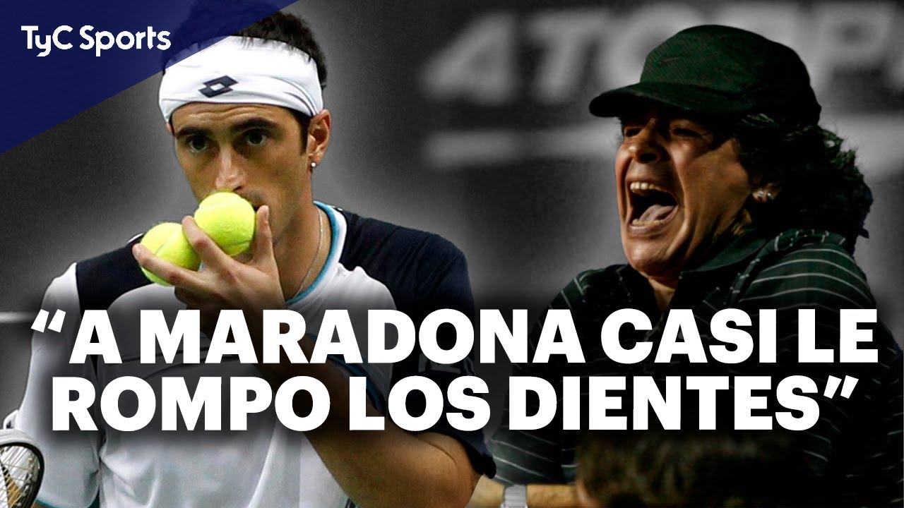 EL DÍA que casi ECHAN a MARADONA de un partido de TENIS por INSULTAR a un JUGADOR 🔥 ARGENTINA OPEN