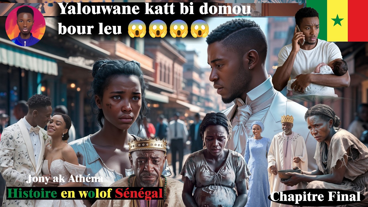 Yalouwane katt bou sonne si adouna nakaté domou bour leu #conteenwolof 😱 tous les chapitres