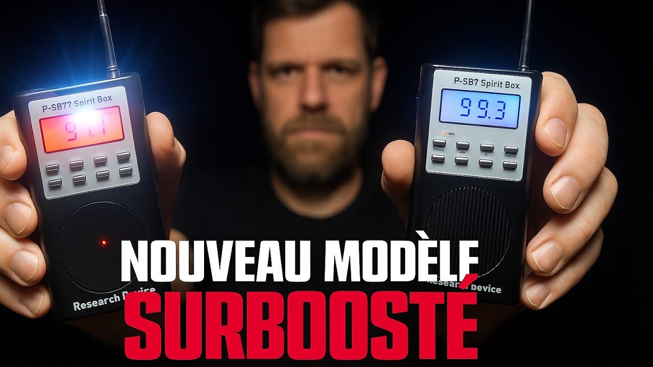 Nouvelle spirit box P-SB7 T ? quelle diff&eacute;rence.