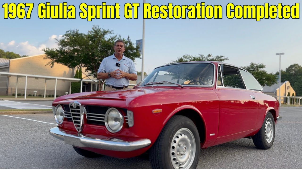 Restoring My 1967 Giulia Sprint GT - A Year in the Making