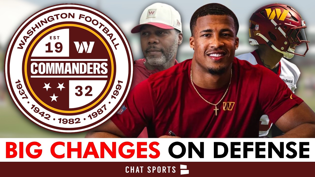 Commanders News: Daronte Jones&rsquo; BIG CHANGE To WAS&rsquo; Defense Has Been Revealed At Commanders OTAs!