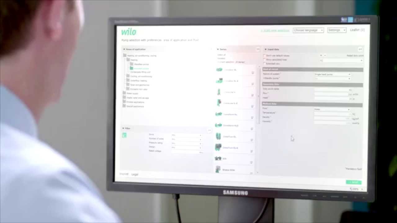 Nowy program doboru Wilo Select 4 online