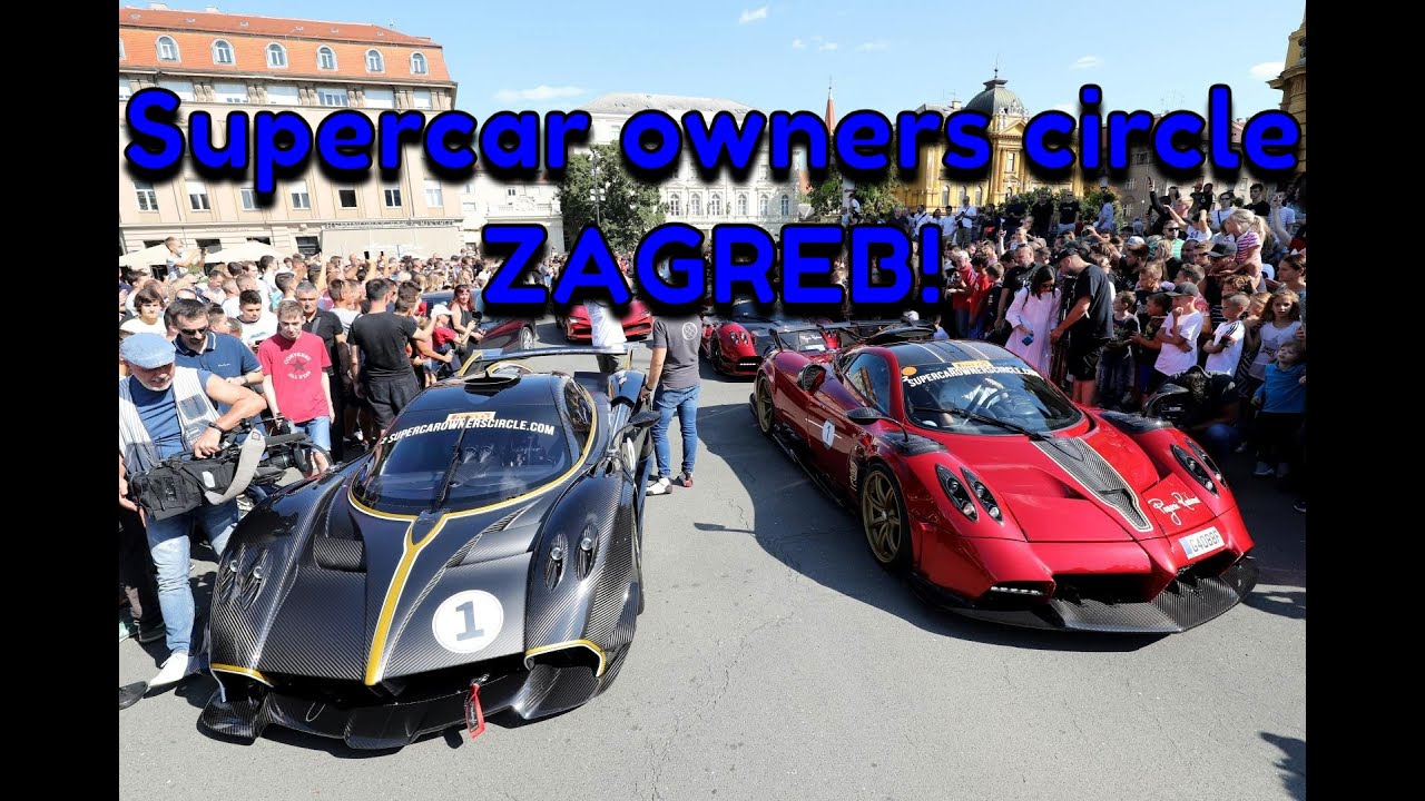 Najskuplji auti svijeta na jednom mjestu! - Supercar Owners Circle Zagreb.