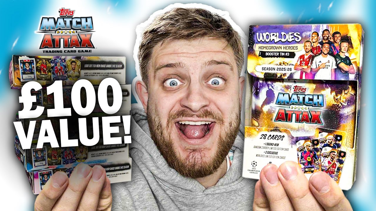 ОТКРЫТИЕ *10* БАНОК-УСИЛИТЕЛЕЙ MATCH ATTAX 2025/26! (Стоимостью 100 фунтов стерлингов!)