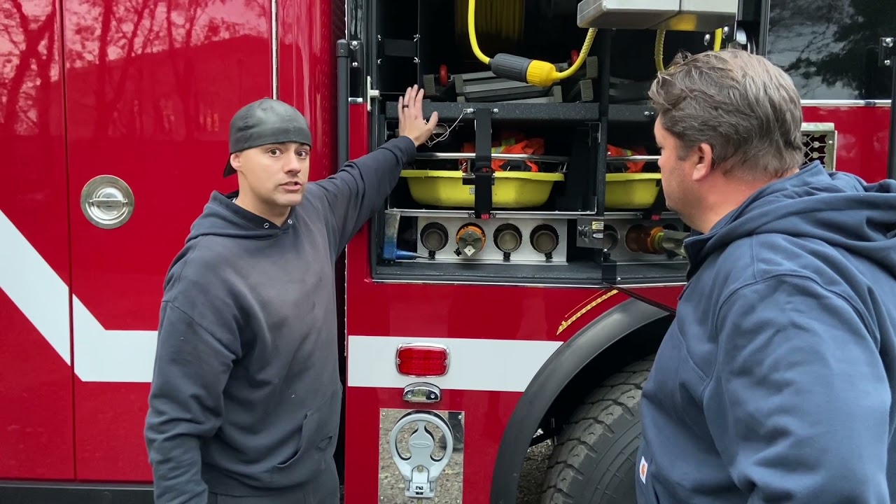 2021 Pierce Heavy Rescue - Apparatus Innovation, Transverse Compartment