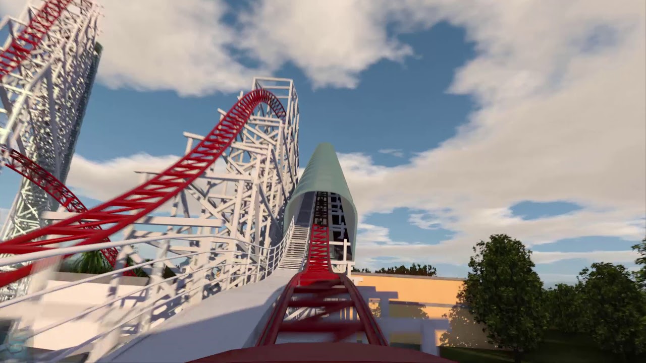 California Daredevil (No Limits 2 launch coaster)