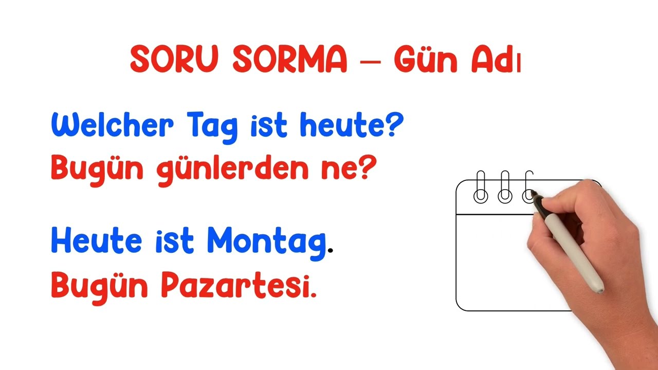 Almanca&rsquo;da Tarih S&ouml;ylemeyi Bilmiyorsan Bu Dersi Ka&ccedil;ırma! Ders 19